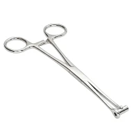 Stalowe szczypce do piercingu typu Bucket Tragus -15 cm- No. 18